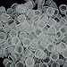 New Star Tattoo 200pcs Plastic Large Ink Pigment Cups #15 - Tattoo Ink Caps for Supplies