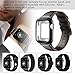 BRG Leather Bands for Apple Watch Band 44mm 42mm 40mm 38mm with Case, Men Women Replacement Genuine Leather Strap for iWatch Series 5 4 3 2 1 Sport and Edition
