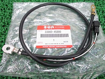 Amazon 新品 スズキ 純正 バイク 部品 Gsx250sカタナ バッテリーマイナスリードワイヤー 純正 45d00 バイク電装パーツ 車 バイク