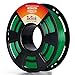 Green 3D PLA Filament - 1.75 1KG Spool for 3D Printing, Dimensional Accuracy of +/- 0.05mm