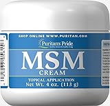 Puritan's Pride MSM Cream-4 oz Cream