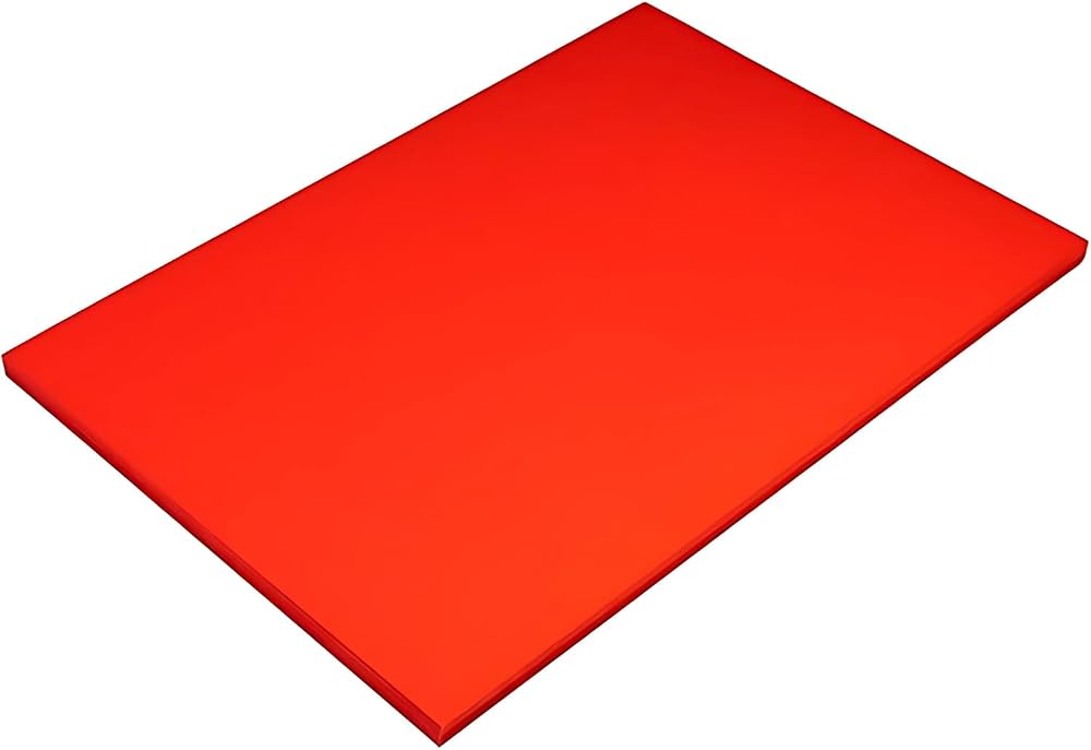 Hawksbill Red A4 Paper 80 GSM 100 Sheet Pack for Copier Printer Office