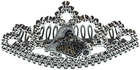 NCAA Purdue Boilermakers Girls Tiara3-Purtiara3-Pur, Black, One Size
