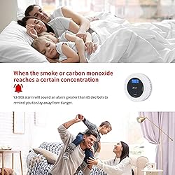 PETRICOR Smoke and Carbon Monoxide Alarm Detector