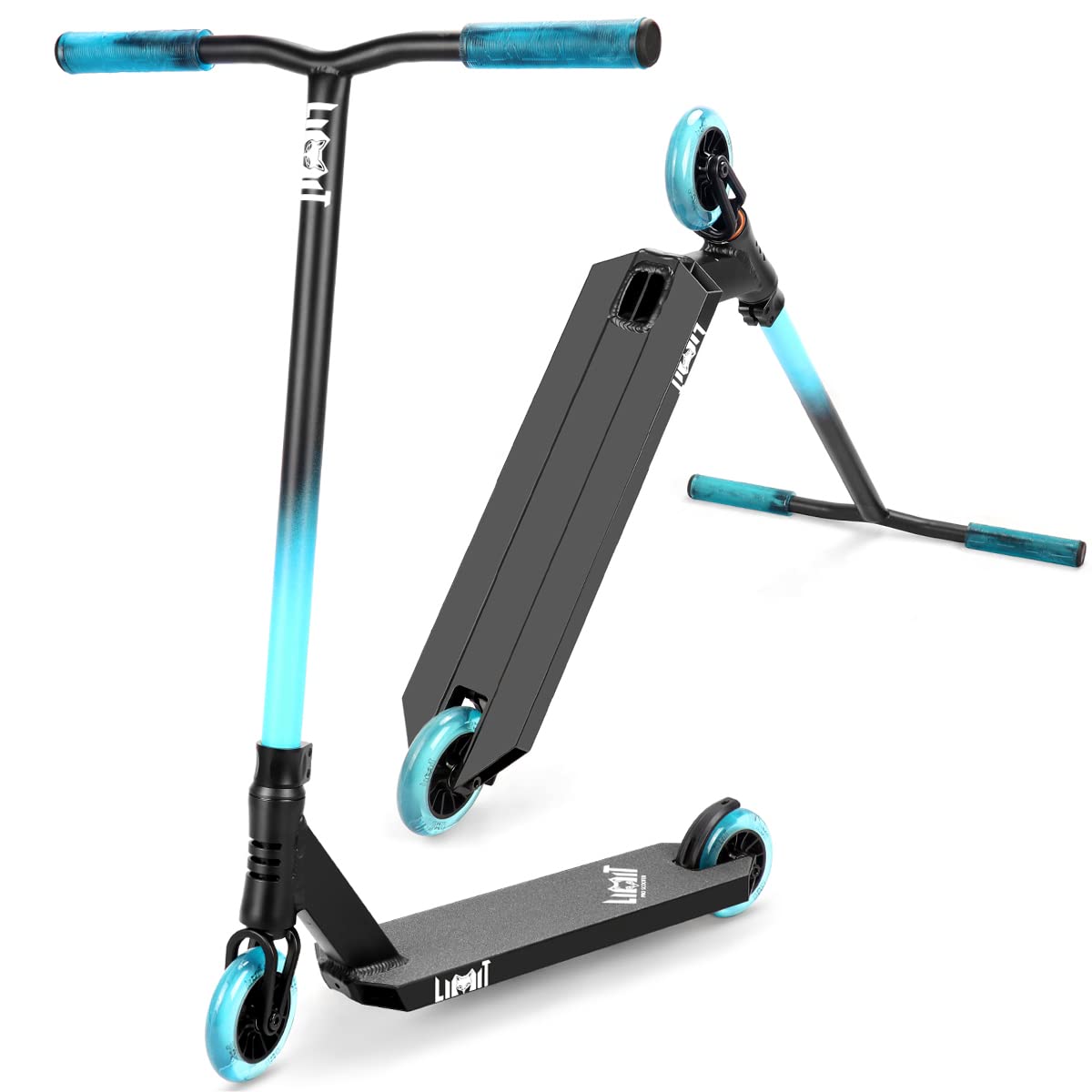 Limit LMT66 Pro Stunt Scooter-Best Trick Scooters for Kids 6 Years and Up-Intermediate and Beginner Complete Freestyle BMX Street Scooter for Teens Boys and Girls