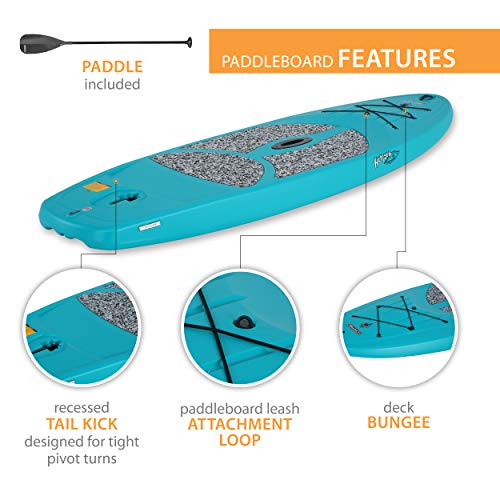 Lifetime Horizon 100 Hardshell StandUp Paddleboard (Paddle Included