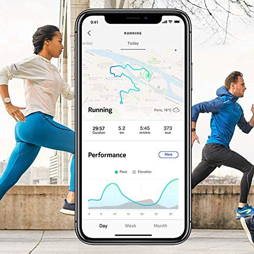 Withings Movimiento: Reloj Actividad, rastreador de Pasos, calorías y sueño, Resistente al Agua, cronómetro Conectado… - Imagen 4