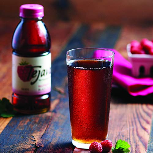 Tejava Variety 12 Pack Iced Tea, Black Tea, Peach, Raspberry, Mint, 16