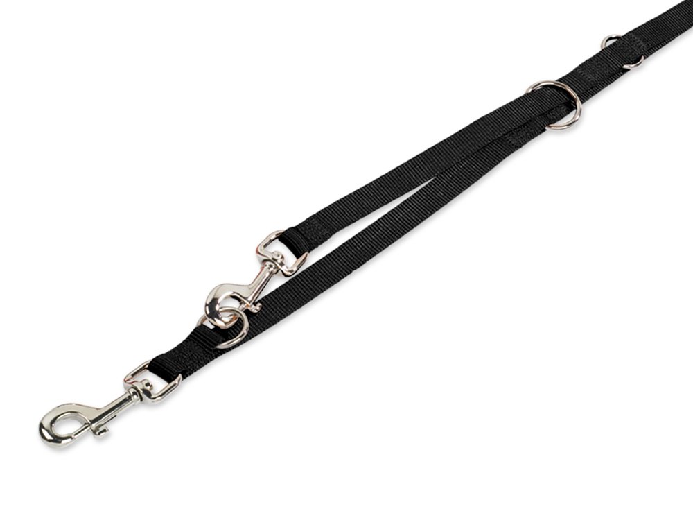 Nobby Training Leash Classic, 2 m x 10 mm, Black