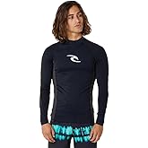 Rip Curl Mens Waves UPF 50 Performance Long Sleeve Rashguard