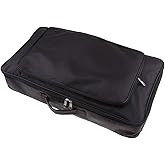 TUOREN Portable Gig Bag Guitar Effects Pedal Board Carry Bag 23.6 x 13 x 4inch Black