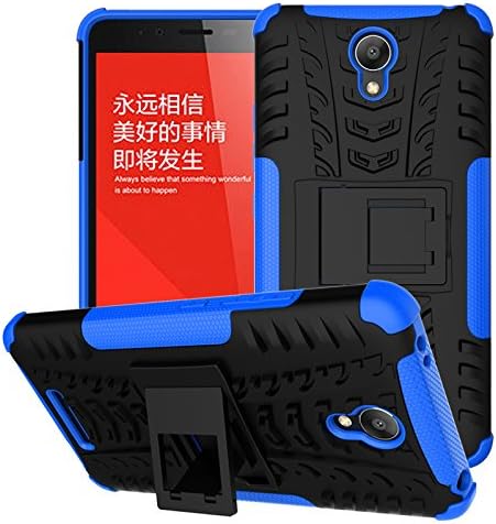 Voguecase Fur Xiaomi Redmi Note 2 Tpu Hybrid Skidproof Kickstand Hulle Hybrid Hulle Schutzhulle Case Cover Blau Gratis Universal Eingabestift Amazon De Elektronik