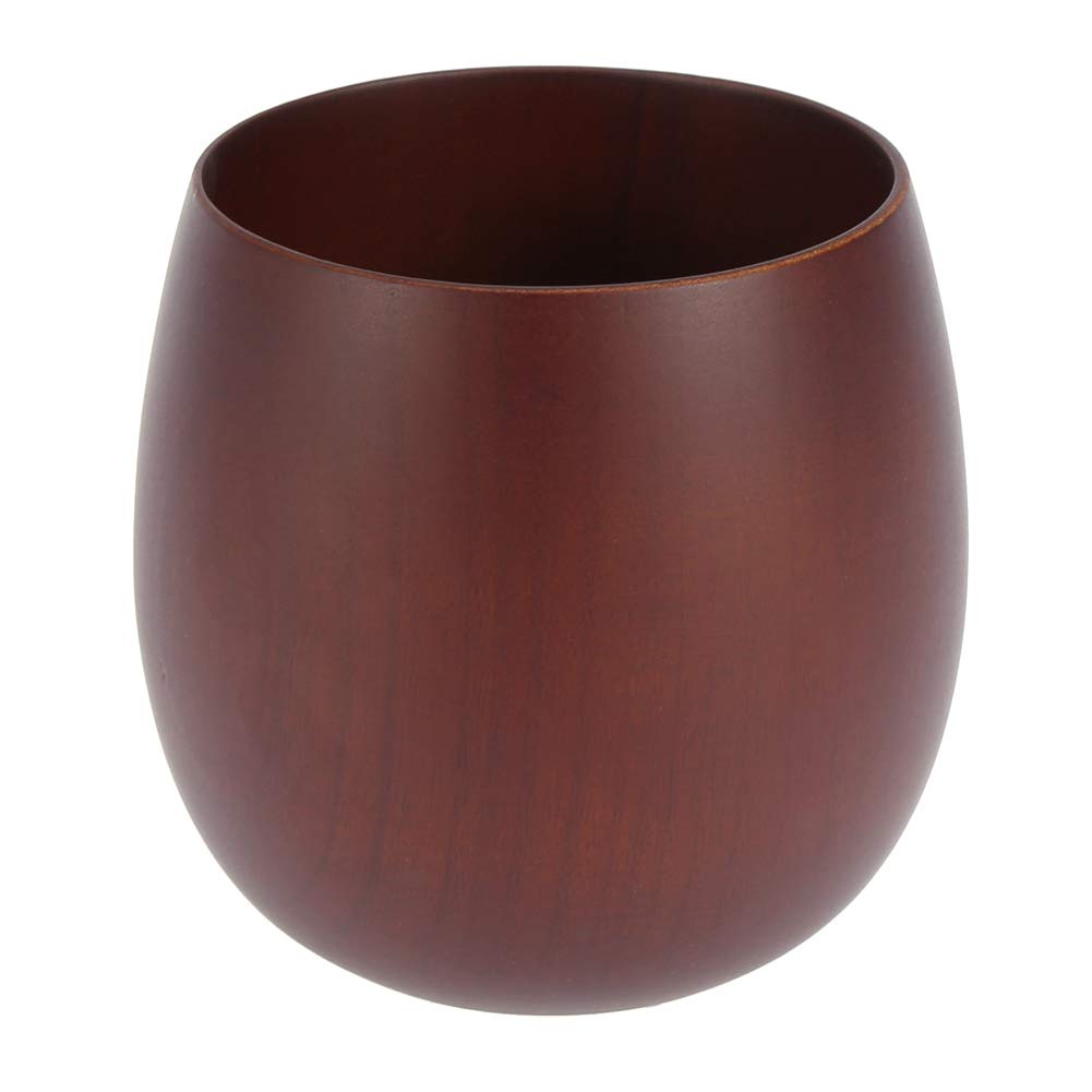 Weikeya Wooden Mug, Tea Cup Wooden Use as Tea Cup Long Lasting Use Wood Made for Coffee, Wine and Water,cups