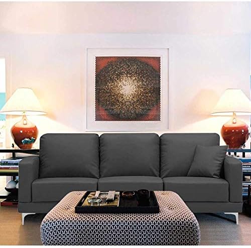 Furny Vittoria Three Seater Sofa (Grey)