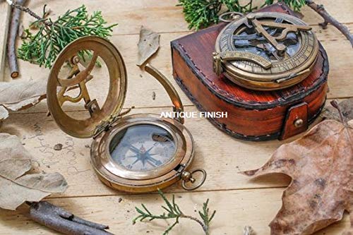 image for Royalnauticalmart Personalized Compass, Engraved Compass, Custom Compa