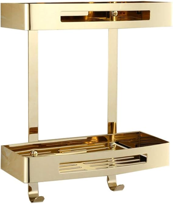 IUYJVR Estantes de baño Estantes de baño de Acero Inoxidable Baño