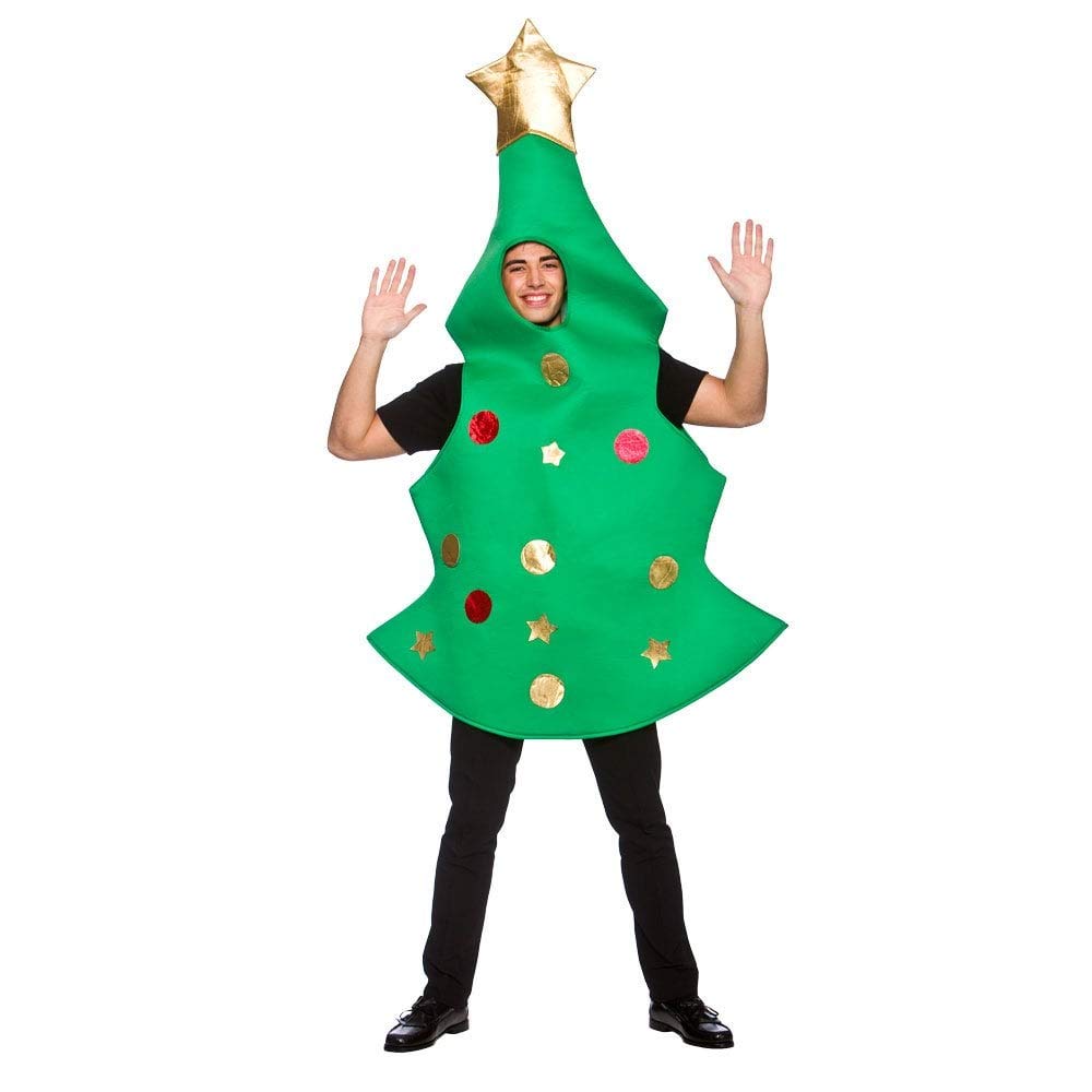 Wicked Costumes Adult Christmas Tree Fancy Dress Costume - One Size