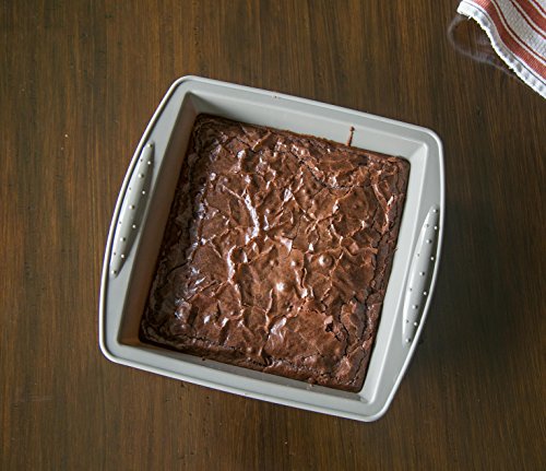 Internet's Best Silicone Square Cake Mold - Non-Stick Baking Pan - Cake Bakeware - BPA Free - Thumbnail 2