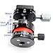 Koolehaoda Tripod Head Low Profile Ball Head, Φ36mm Metal Panorama Ball Head with 1/4