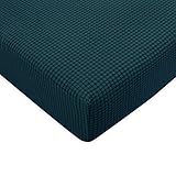 Subrtex Spandex Elastic Couch Covers Stretch Slipcover Furniture Protector for Sofa Seat (Chair Cushion, Turquoise)