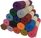Bean Yoga Mat Extra Thick 1/4 inch (6mm), Extra Long 72 inch, Premium Sticky Mat, Non-Toxic SGS certified, Yoga Monster