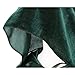 Colorful House Unisex Full Length Velvet Hooded Cape Halloween Christmas Cloak (59