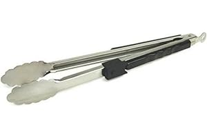 Steven Raichlen Best of Barbecue Ultimate Luma Tongs with Grab-Light SR8003