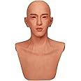 TEYVIYI Realistic Silicone Face Mask Adults Young Men Ryder Full Head Masks for Cosplay Crossdresser Halloween
