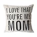 Onker Throw Pillow Cover, Cotton Linen Square Decorative Throw Pillow Case Cushion Cover 18