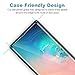 [2 Pack] L K Screen Protector for Samsung Galaxy S10, Tempered Glass [Support Fingerprint Unlock] [UV Light Installation] [3D Curved Edge]