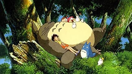 Amazoncom Xxw Artwork My Neighbor Totoro Poster Under The Tree