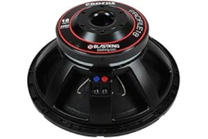 Blastking PROFILE18 18" 3000W High Output Woofer – 4.5" Voice Coil, 8 Ω, 97.4 dB Sensitivity, Forced-Air Cooling – Pro Audio Replacement Driver for PA, DJ & Subwoofer Cabinets