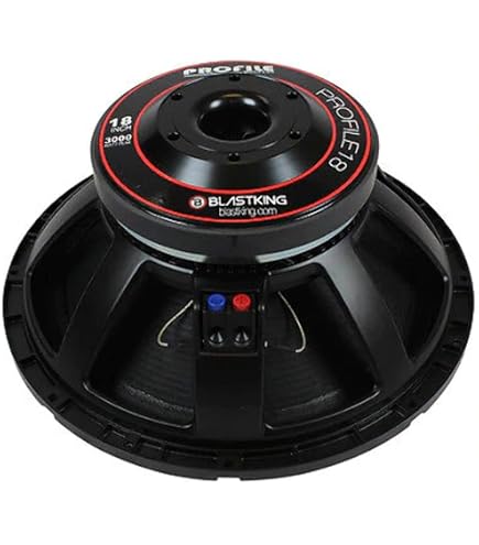 洋楽 SUB-O Rockville RVW1800P8 1800w 18-Inch Raw DJ Subwoofer 8 Ohm Sub