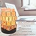 Top Natural Pink Himalayan Salt Lamp - HimalAire, Authentic Organic Crystal Rocks, Dimmable, Air Purifying, Perfect For Office, Kitchen, Bedroom, Night light, Safe UL Approved Cord, FREE Tips E-Book