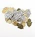 yueton?Pack of 30 DIY Hollow Beautiful Hand Lucky Charms Pendants for Crafting, Jewelry Making Accessory