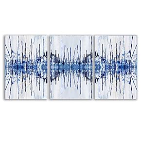 Wall26-3 Panel Canvas Wall Art-Chromatic-Giclee Painting Wall Bedroom Living House Decoration Home Art - 16"x24" x 3 Panels