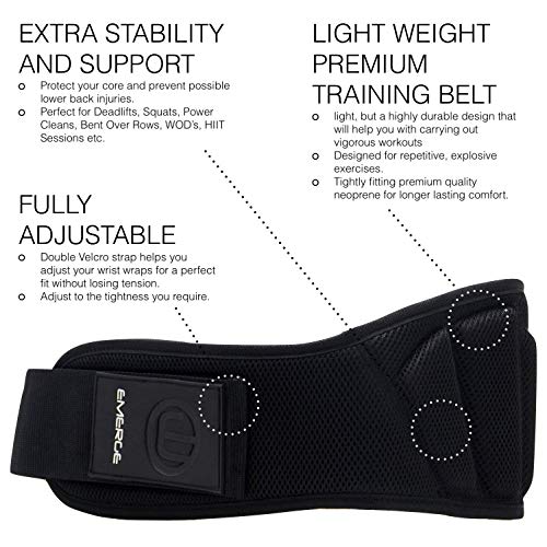 Weightlifting Belt For Lower Back Support For Powerlifting, Weight