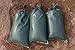 Military Sand Bags Deluxe Quality – Size 14 x 26 Inch, Sandbags Woven Polypropylene, Empty Heavy Duty Sand Bags for Multipurpose Task, Military Green