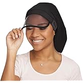 Hairbrella XL Women’s Rain Hat, Waterproof, Sun Protection, Satin-Lined, Packable, for Voluminous and Long Hair