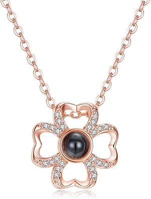 mothers day necklace rose gold