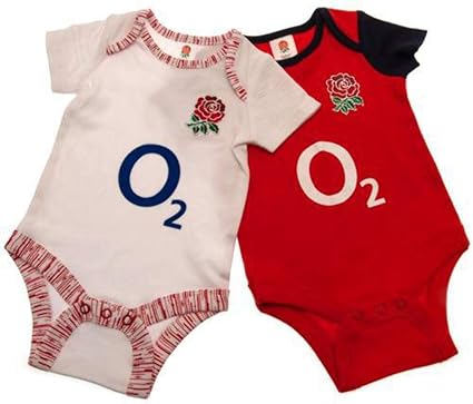 england rugby baby sleepsuit