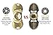 Buylen For Crusader Fidget Spinner Kirsite EDC ADHD Focus Toy With Smaller Friction and Longer Rotation, High Speed Small Bearing Anxiety Relief Toys