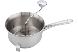 Norpro Stainless Steel Multipurpose Food Mill, 2 Quart