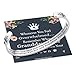 M MOOHAM Granddaughter Gifts Granddaughter Straighten Your Crown Bracelet, Granddaughter Bracelet from Grandmother Granddaughter Gifts (Granddaughter Crown Bracelet)