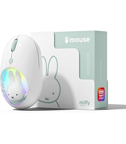 Amazon.com: Miffy Wireless Bluetooth Optical Mouse Dual Mode (BT