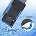 Samsung Galaxy A50,A30/A20 Case,[Built-in Kickstand] Heavy Duty Protection Dual Layer Shockproof Non-Slip Reinforced Corners Anti-Scratch Hybrid Rugged Phone Case-Blue
