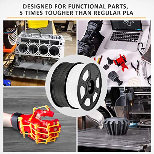 SUNLU-3D-Impresora-filamento-ABS-175-mm-ABS-filamento-de-impresin-3D-Precisin-dimensional-de-bajo-olor-002-mm-22-LBS-1-kg-Filamento-3D-de-carrete-negro-blanco-2