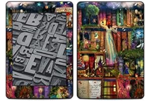 DECALGIRL Treasure Hunt Amazon Kindle Paperwhite 2018 Full Vinyl Decal - No Goo Wrap, Easy to Apply Durable Pro