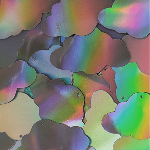 Silver Lazersheen Reflective Metallic Head In the Cloud 1.5