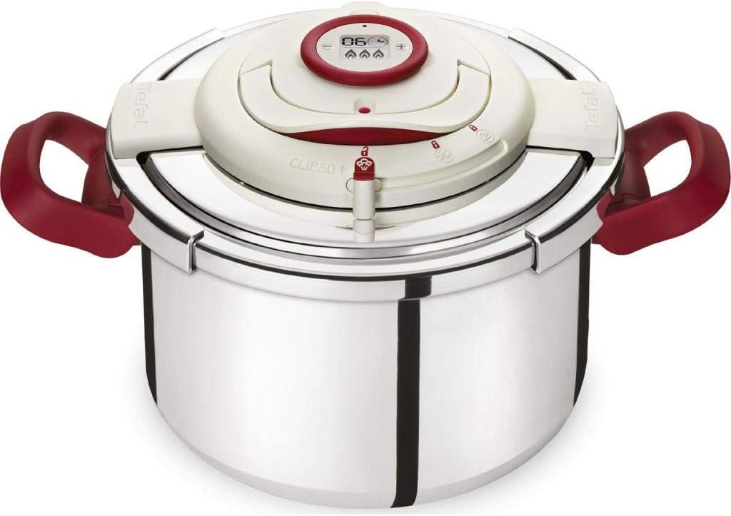 Tefal Clipso Plus Precision Pressure Cooker (6 lt, White